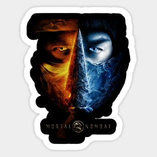 Mortal Kombat Sub-Zero Scorpion Sticker